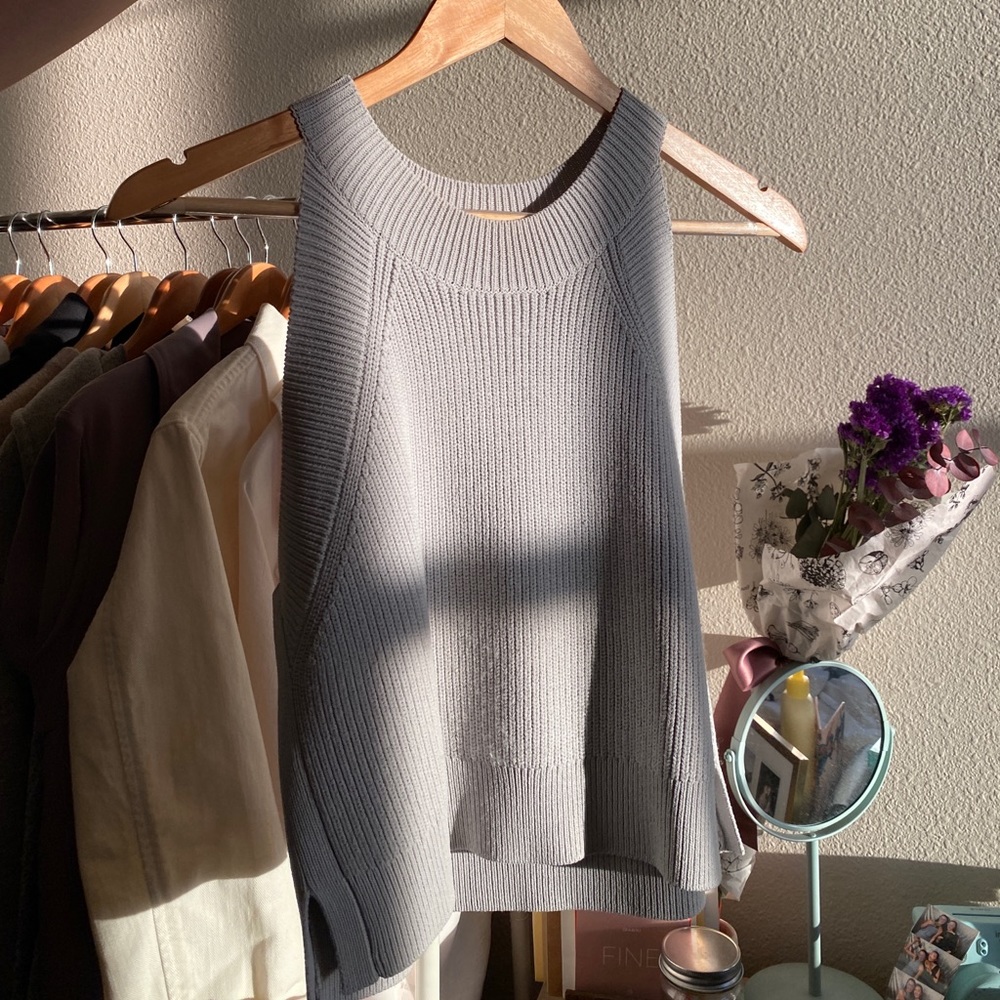 SOLD Aritzia Wilfred Crevier Knit Top - Picture 1 of 6